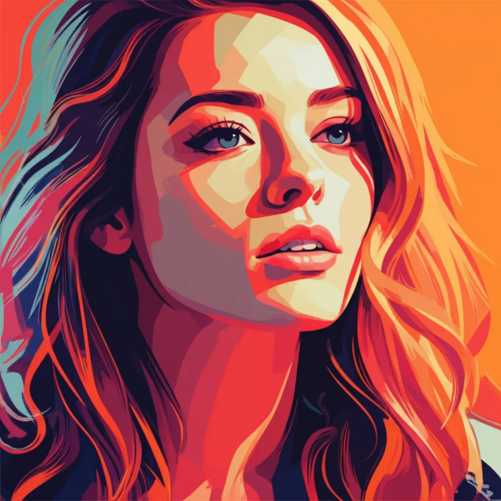 Artistic portrait of Tara Ellis