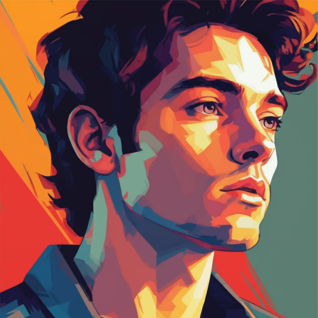 Artistic portrait of Marc Donato