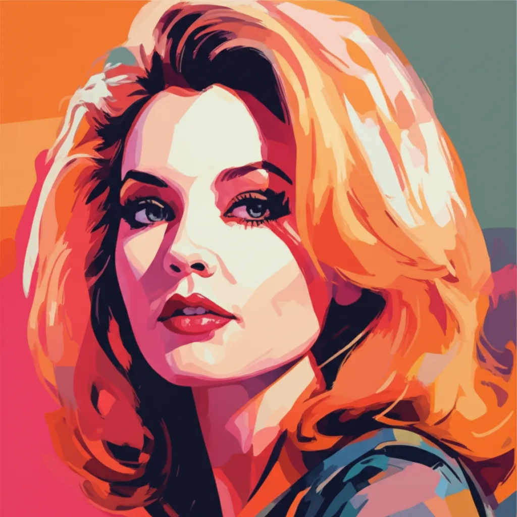 Portrait of Priscilla Presley
