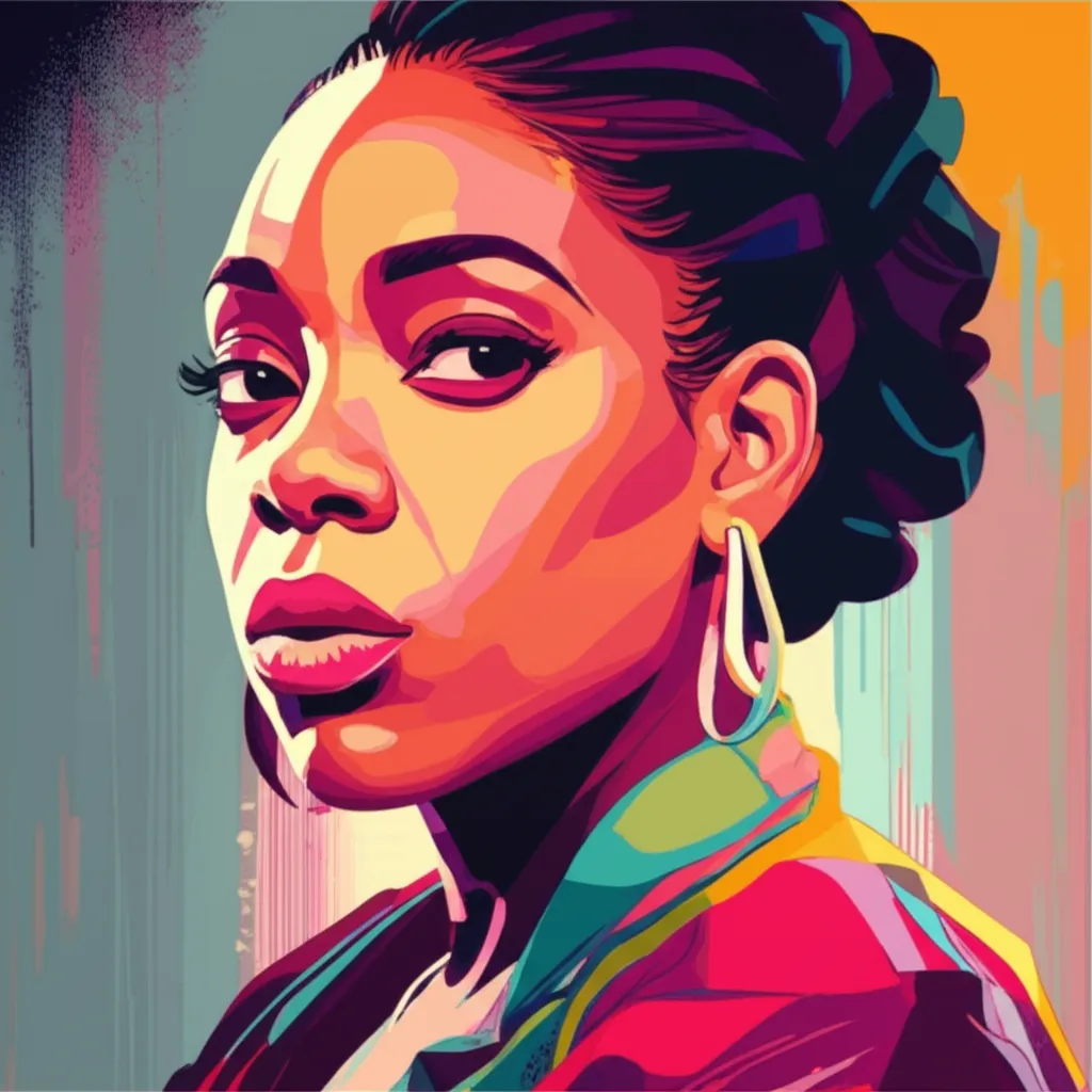 Artistic portrait of X Mayo