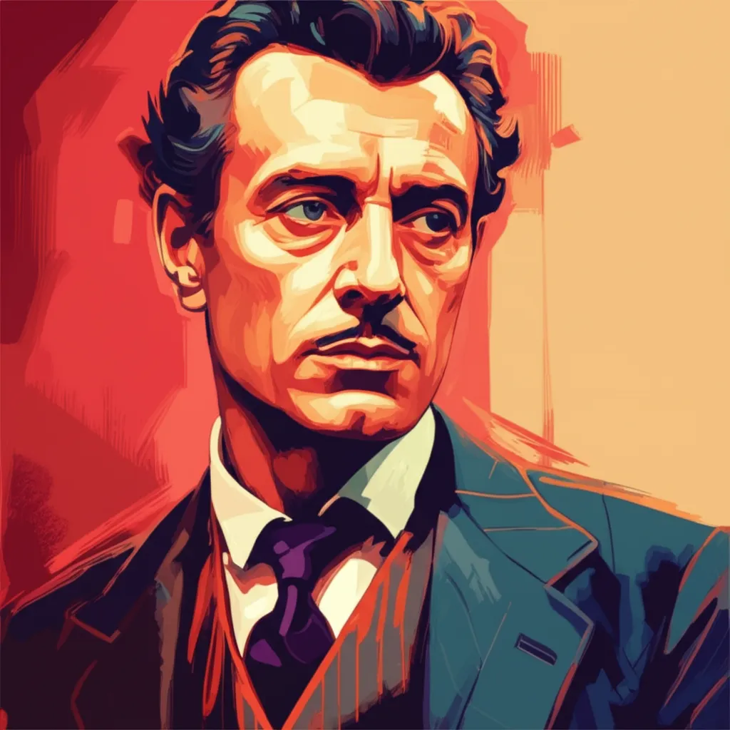 Artistic portrait of Roger Duchesne