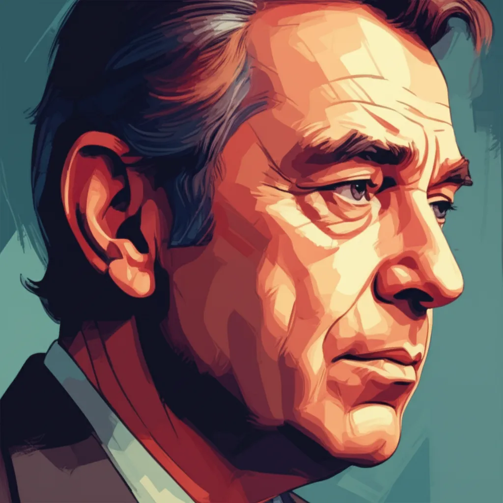 Artistic portrait of Michael Mantell
