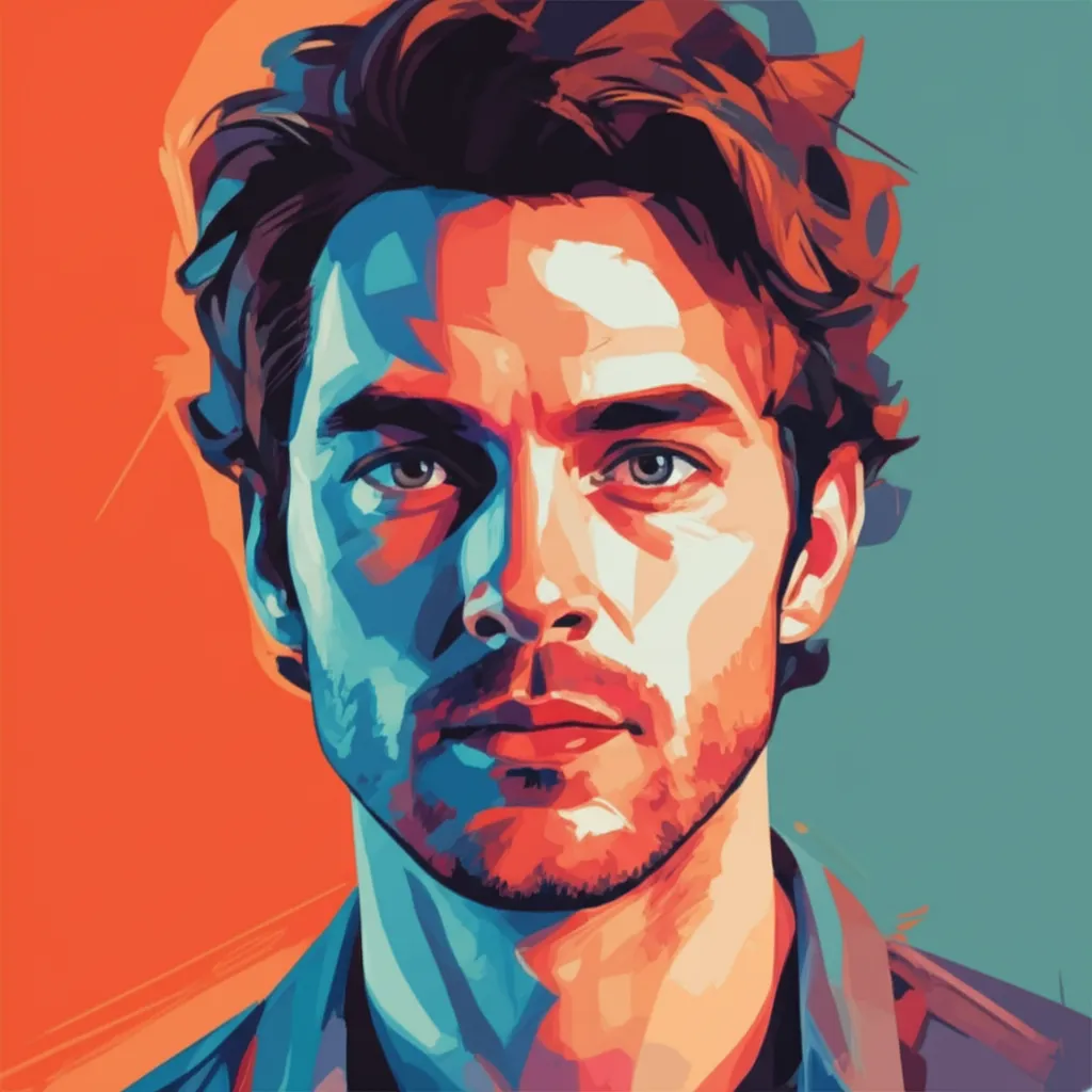 Artistic portrait of Scott Porter