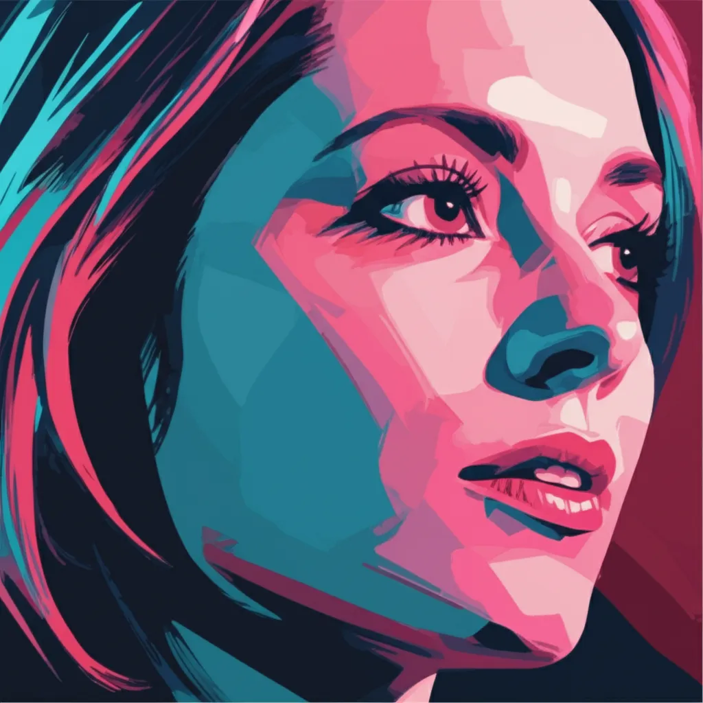 Artistic portrait of Sarah Goldberg