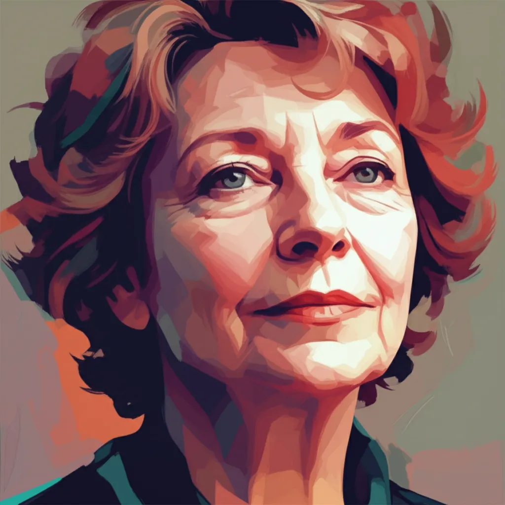 Artistic portrait of Marie-Christine Barrault