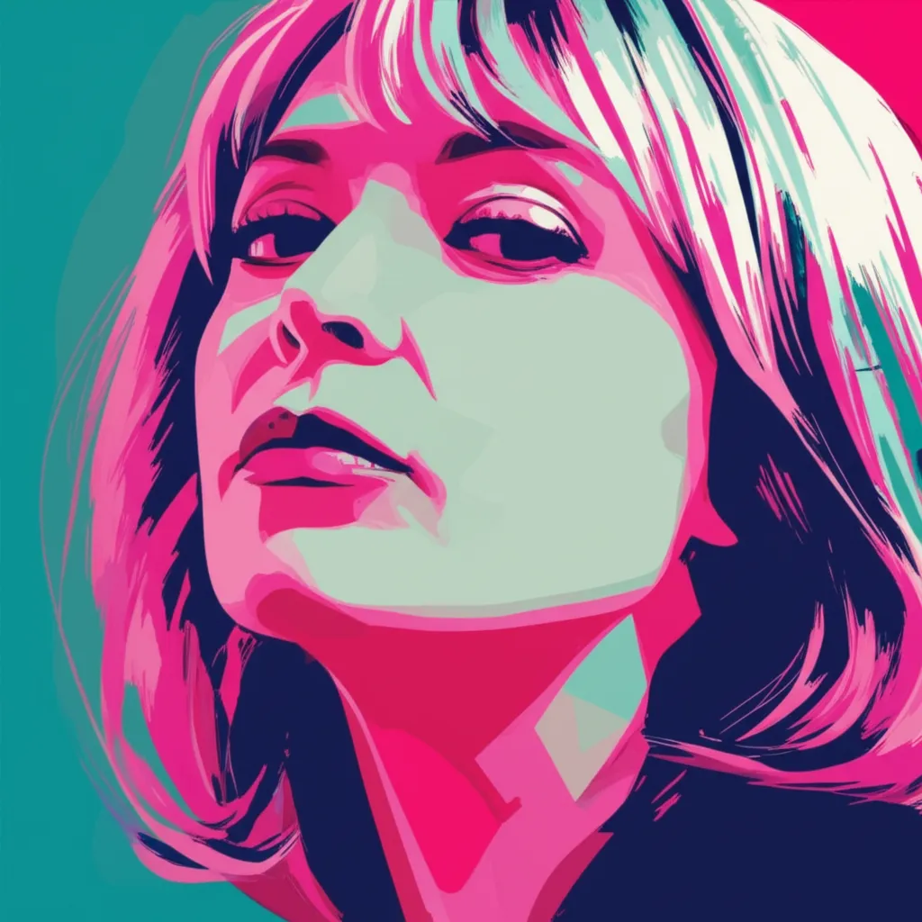 Artistic portrait of Maria Monti