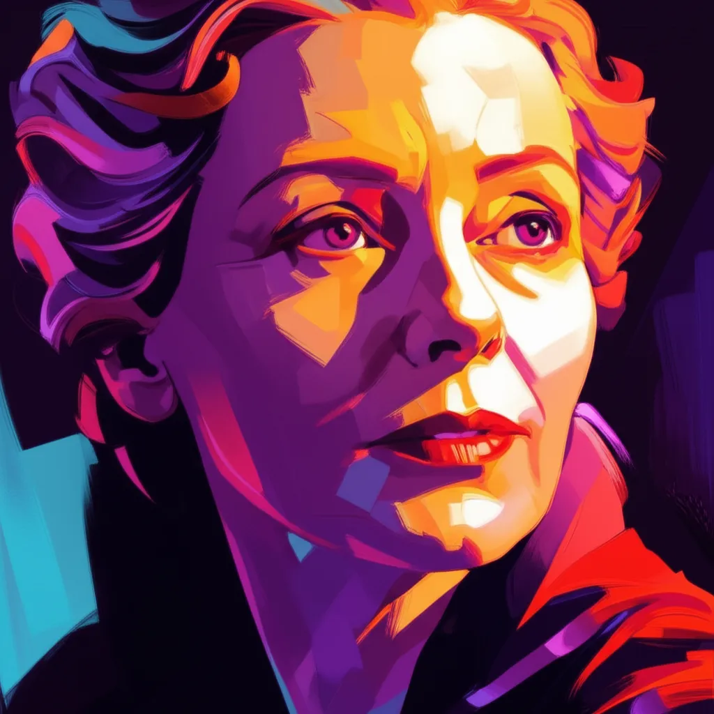 Artistic portrait of Flora Robson