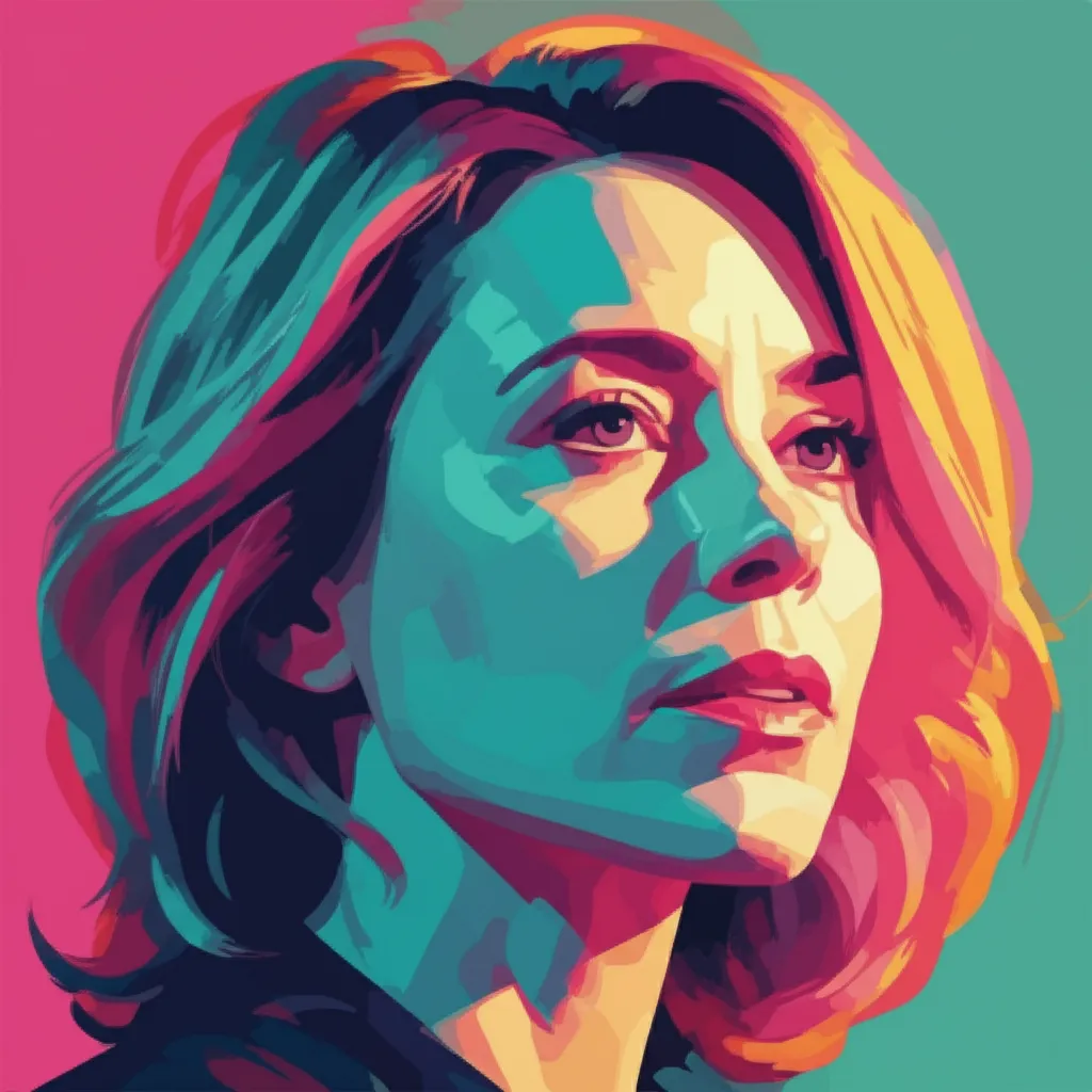 Artistic portrait of Robin Weigert