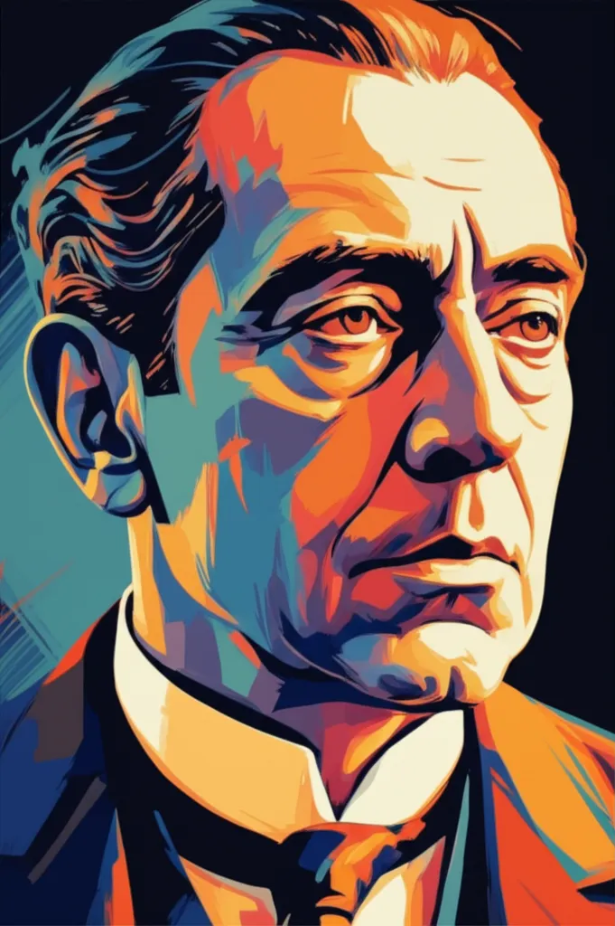 Artistic portrait of Lionel Atwill