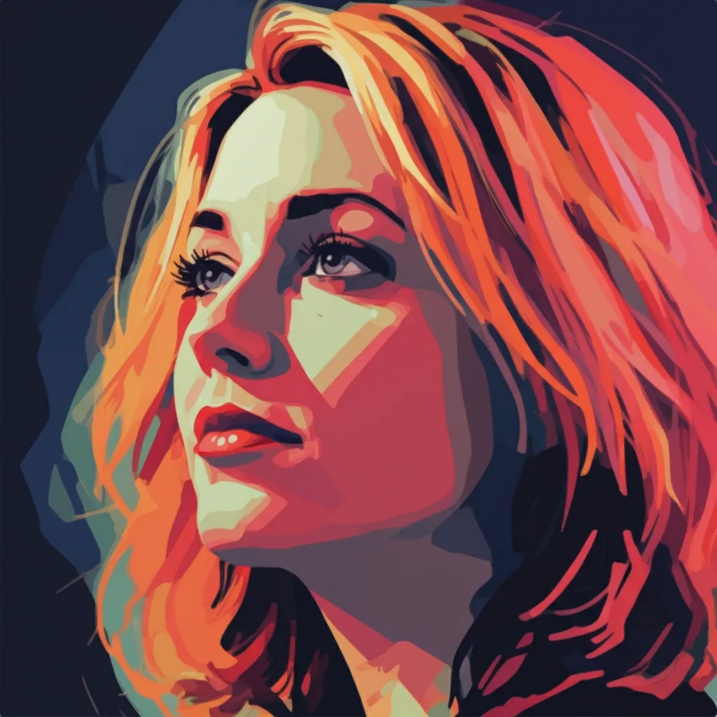 Artistic portrait of Lauren Miller Rogen