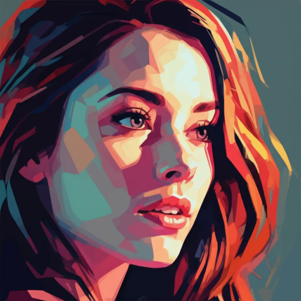 Artistic portrait of Brittany Allen