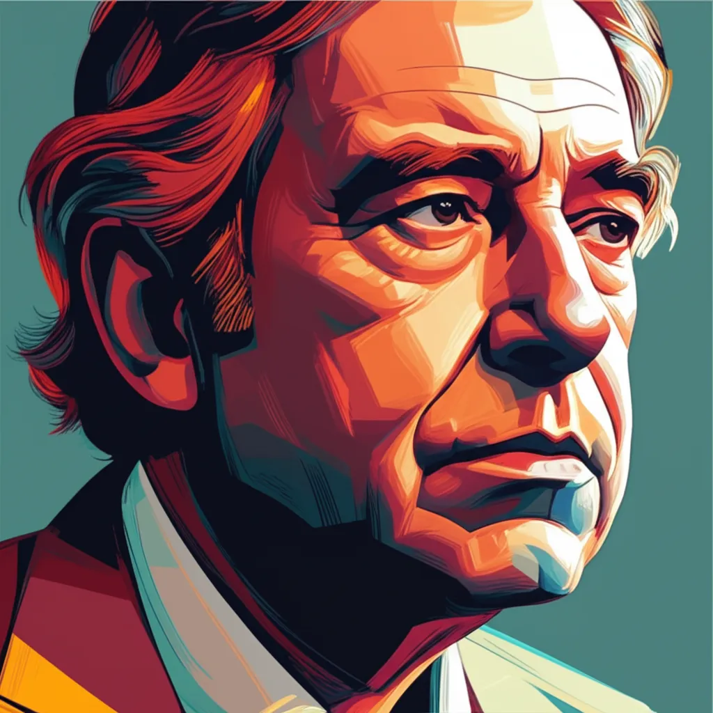 Artistic portrait of Richard B. Shull