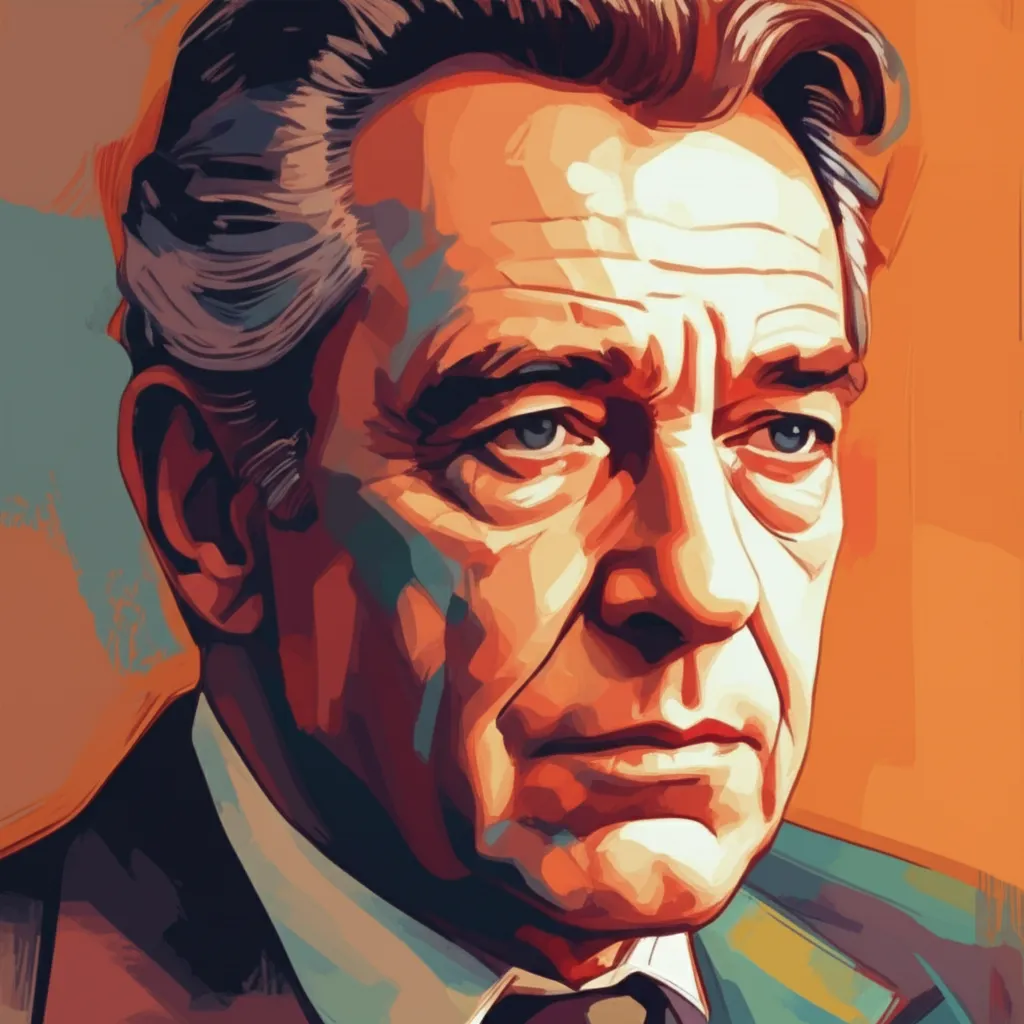 Artistic portrait of Jason Robards