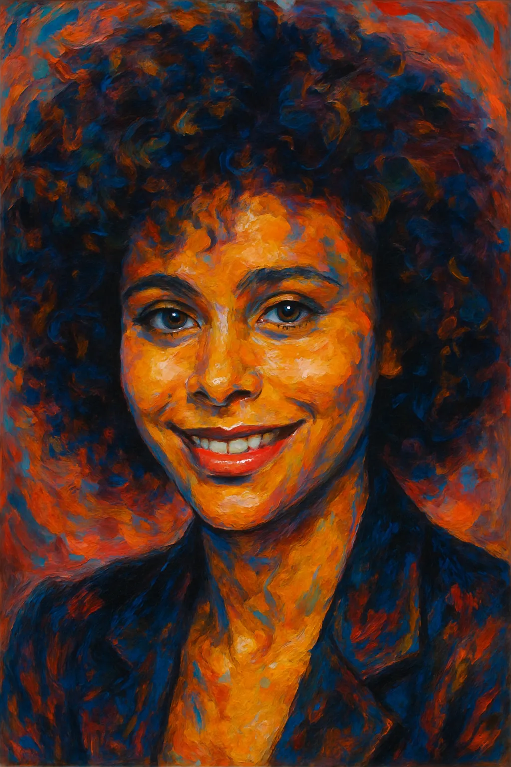 Artistic portrait of Troy Byer