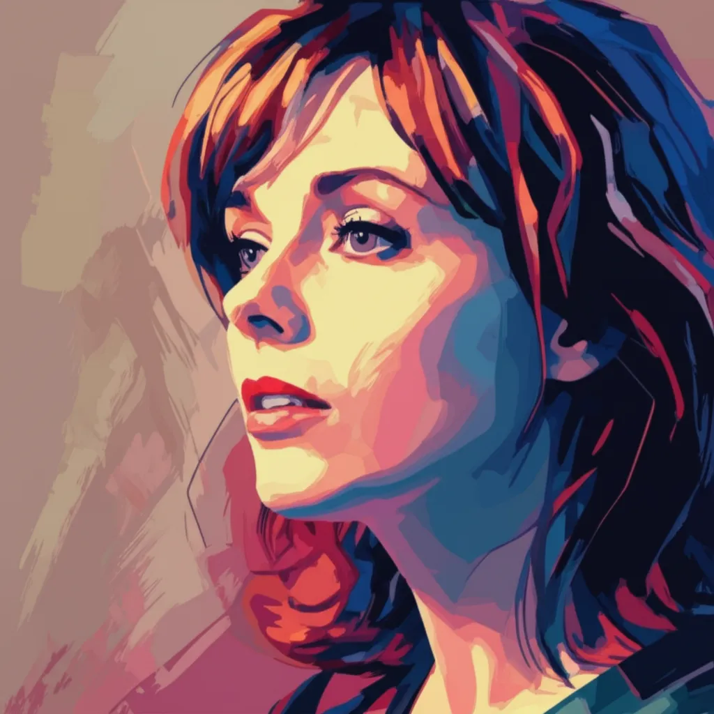 Artistic portrait of Jane Horrocks