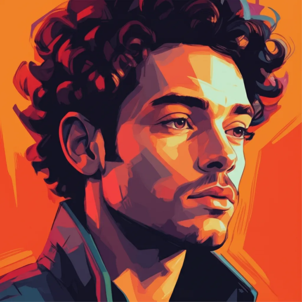 Artistic portrait of Joshua Wilson