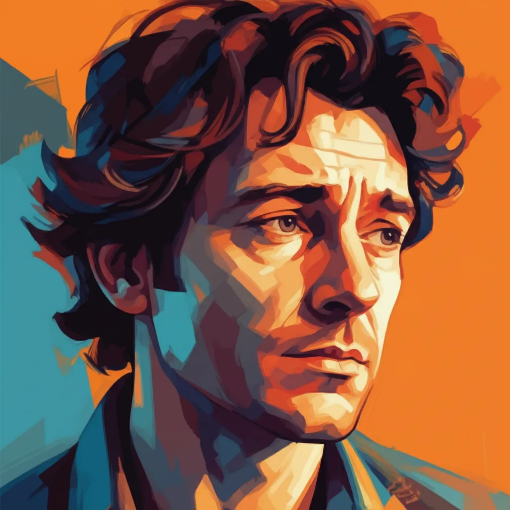 Artistic portrait of Alexandre Astier