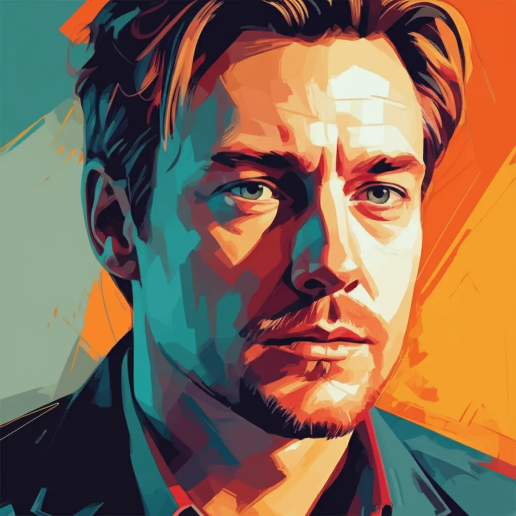 Artistic portrait of Jani Volanen