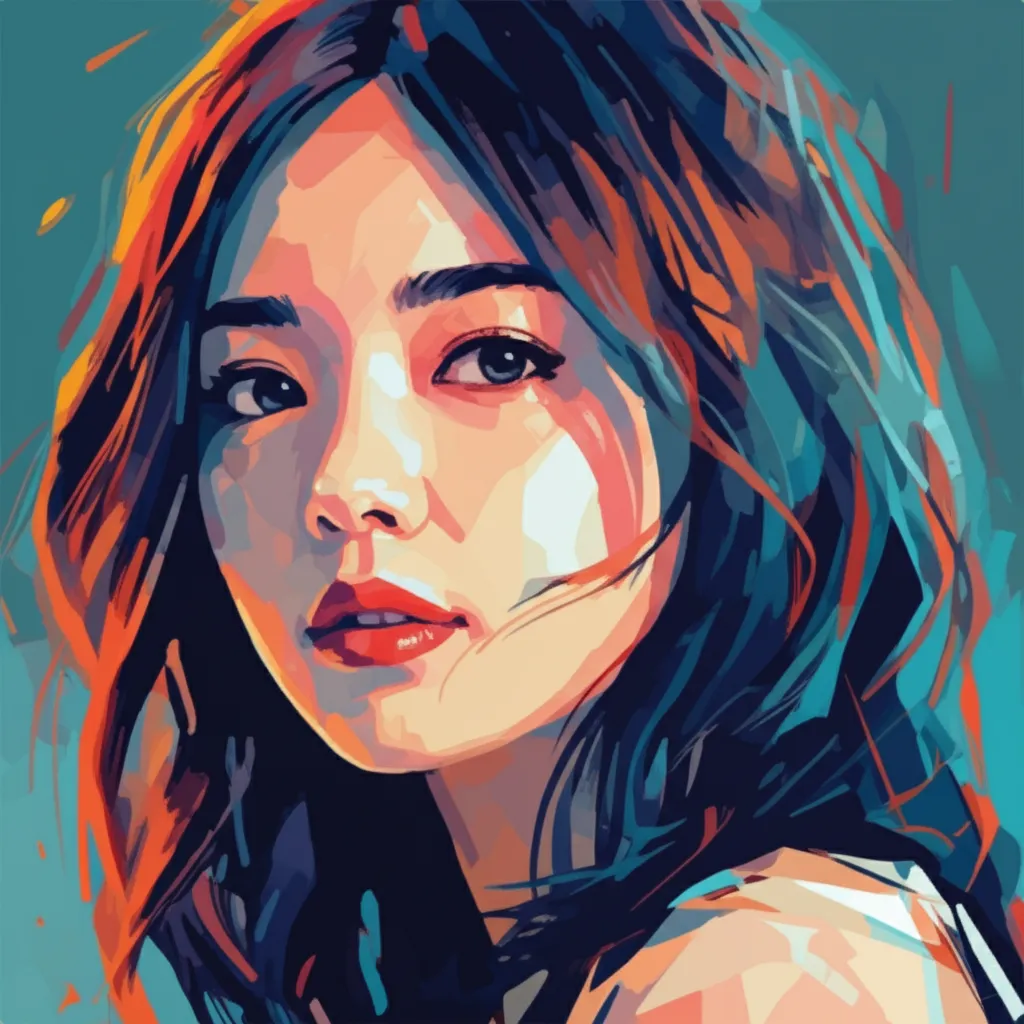 Artistic portrait of Shioli Kutsuna