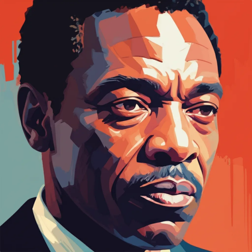 Artistic portrait of Jean-Claude Donda