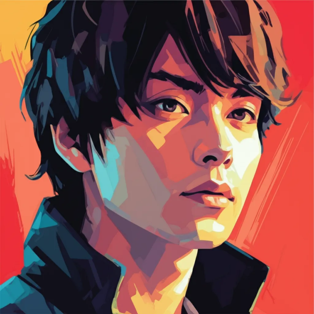 Artistic portrait of Motonori Sakakibara