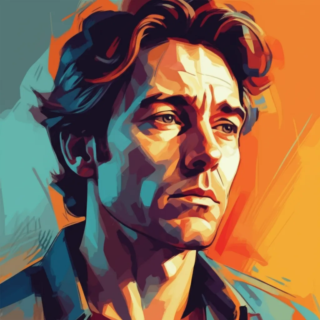 Artistic portrait of Bruce Davis