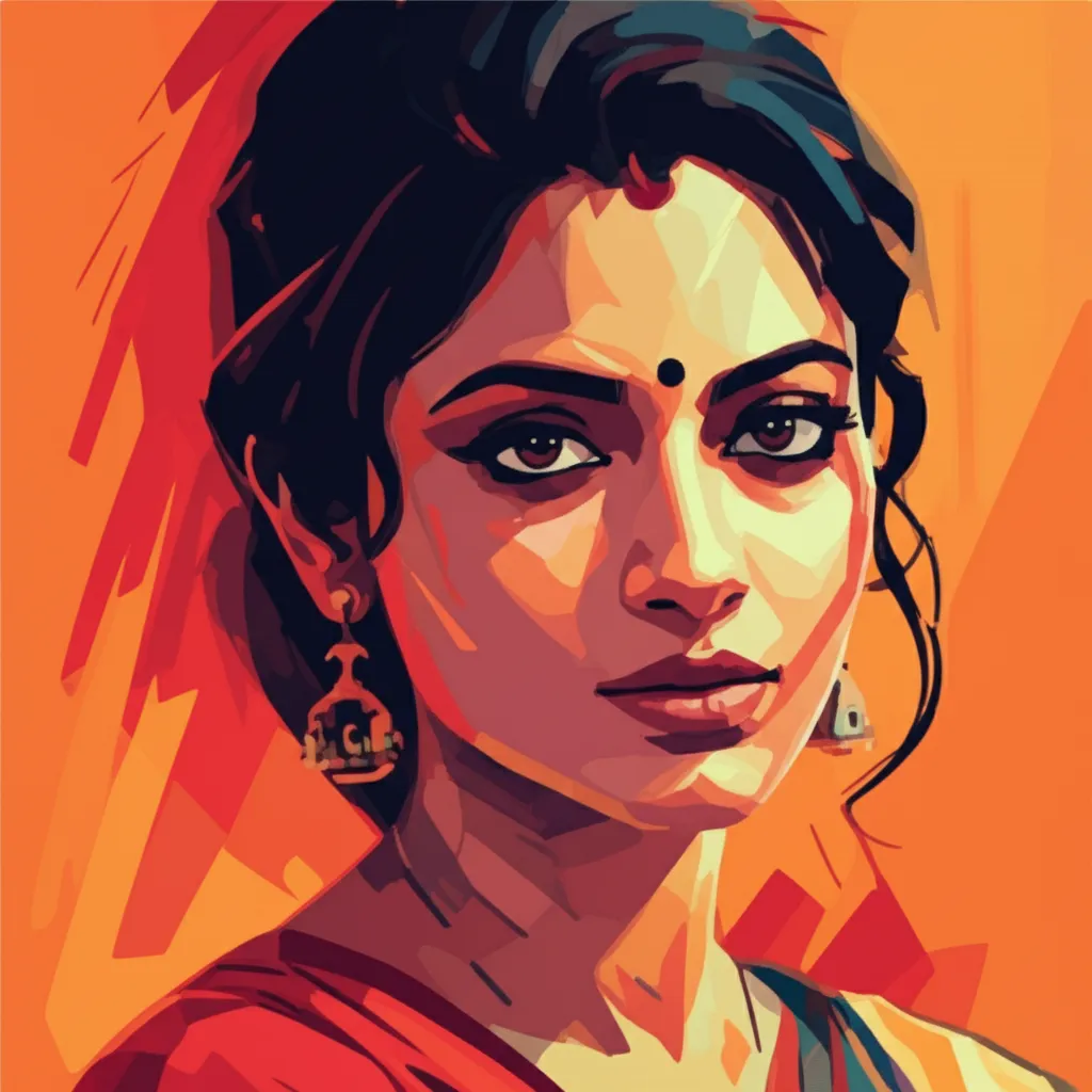 Artistic portrait of Archana Jois