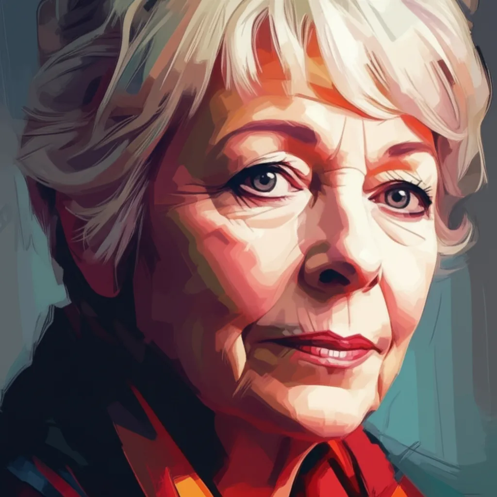 Artistic portrait of Brenda Blethyn