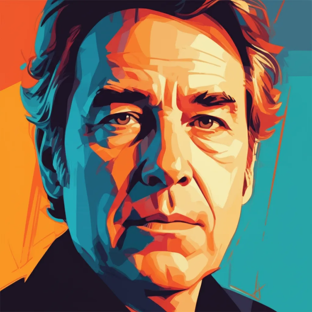 Artistic portrait of Lawrence Bayne