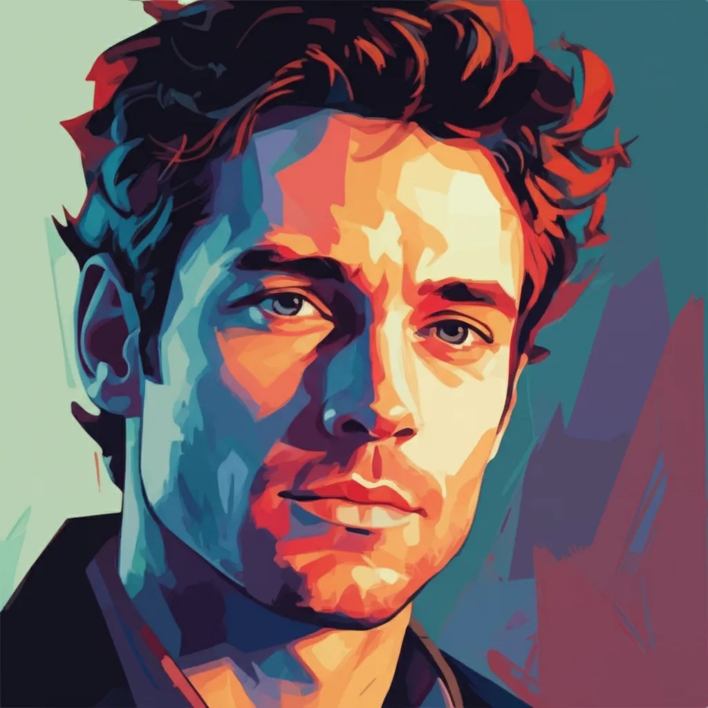 Artistic portrait of Jeff Branson