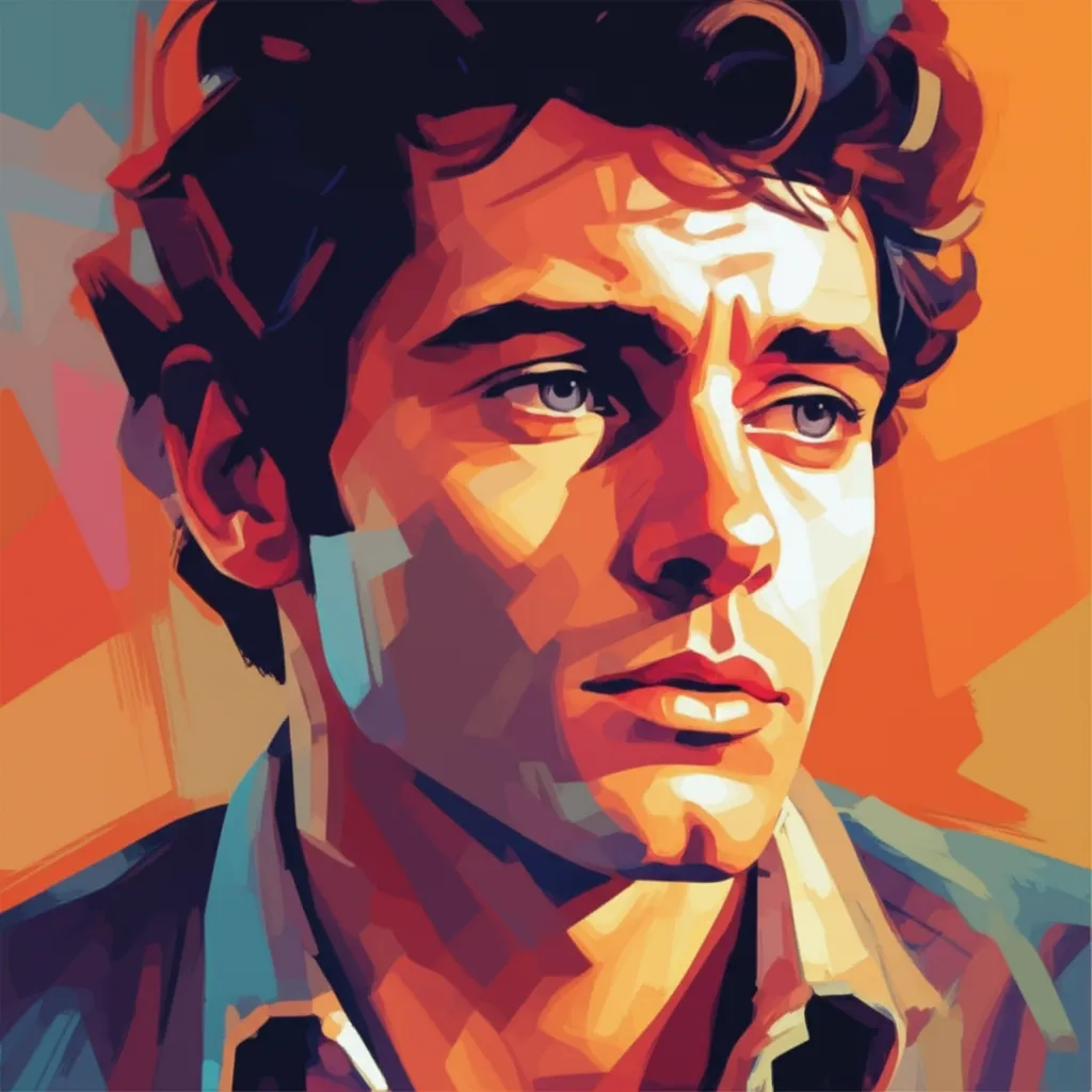 Artistic portrait of Sal Mineo