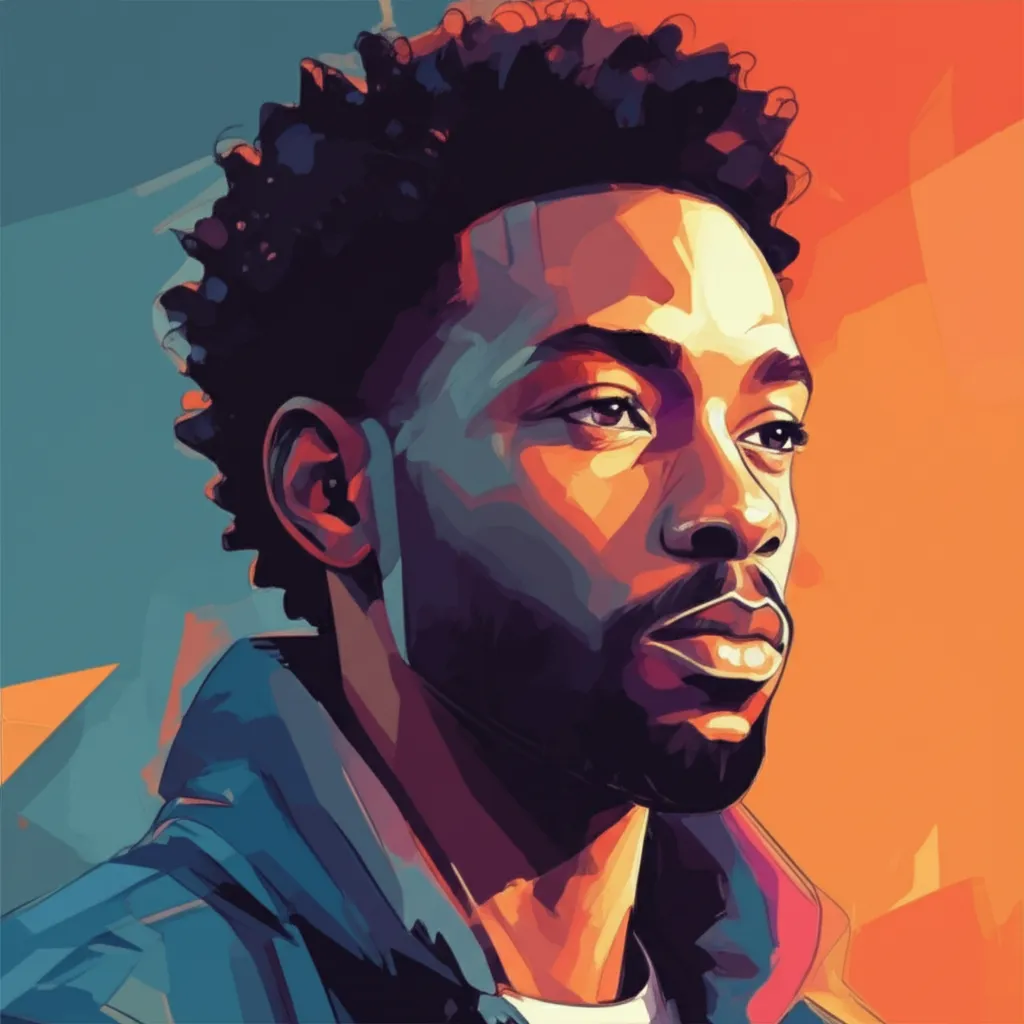 Artistic portrait of Shameik Moore