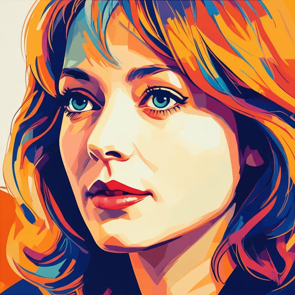 Portrait of Anne Wiazemsky