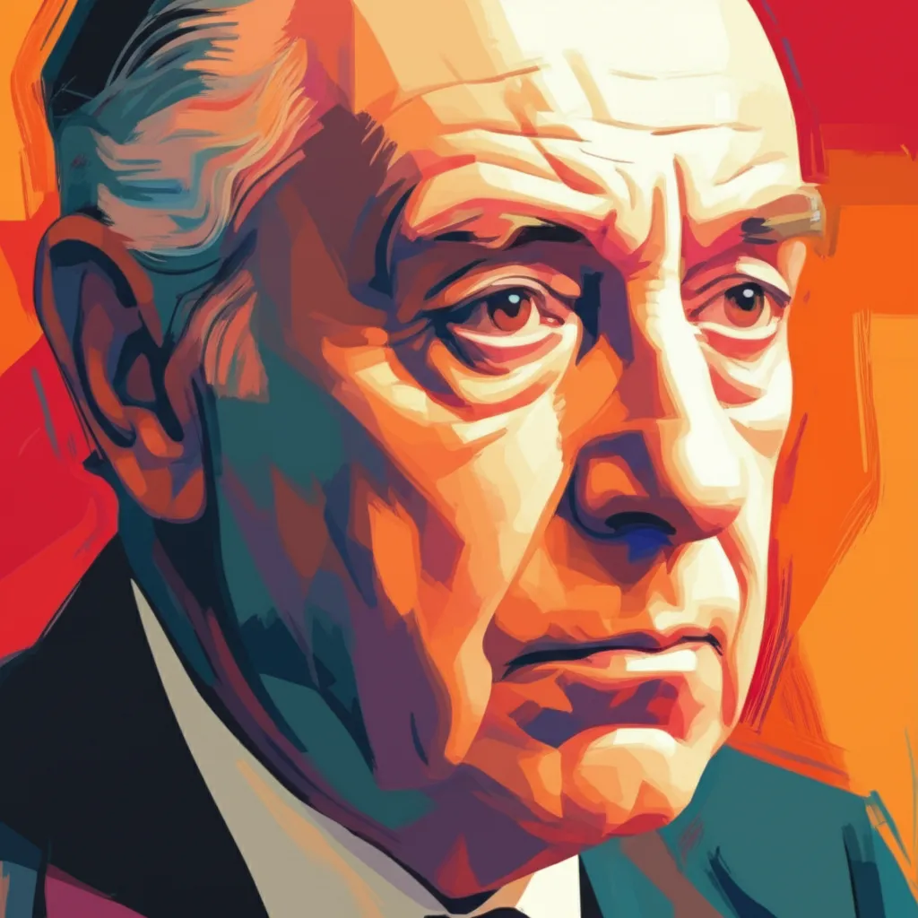 Artistic portrait of Clive Merrison
