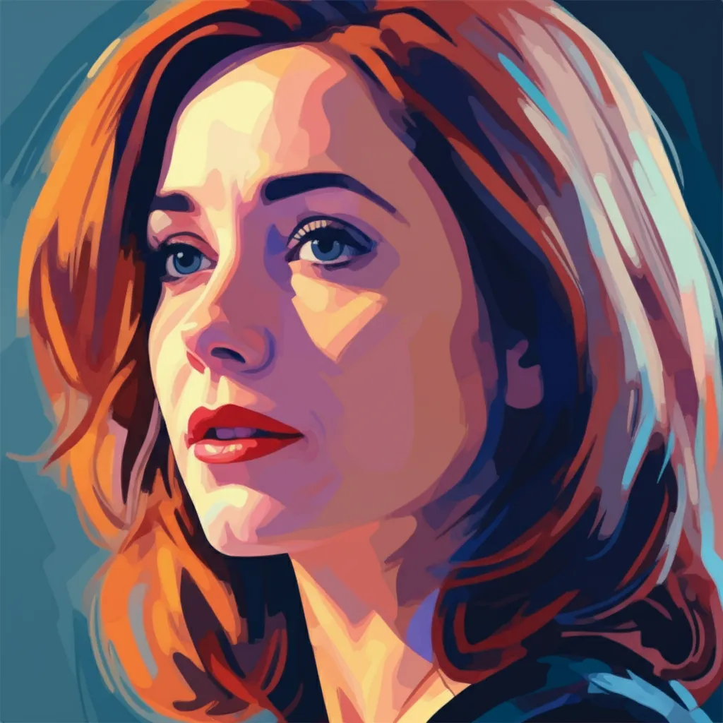 Artistic portrait of Juliet Rylance