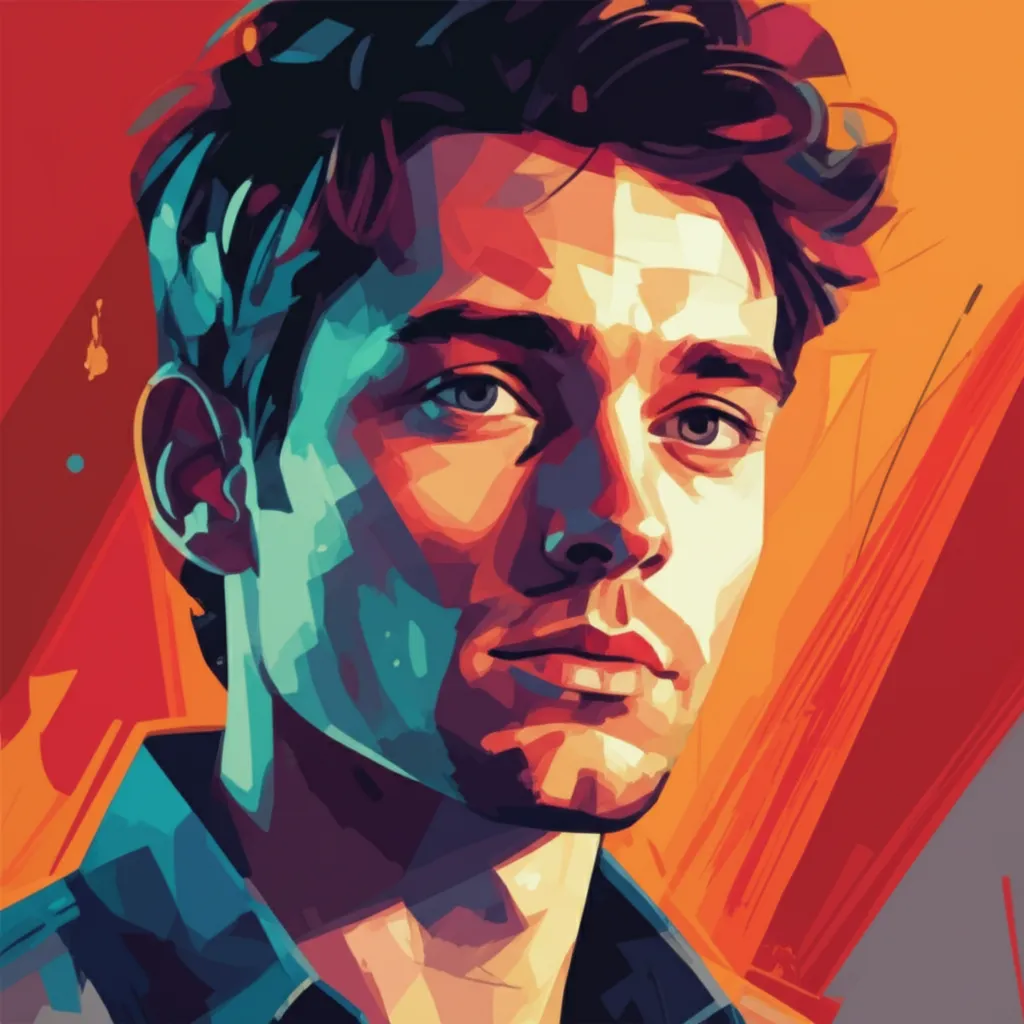 Artistic portrait of Hunter Tremayne