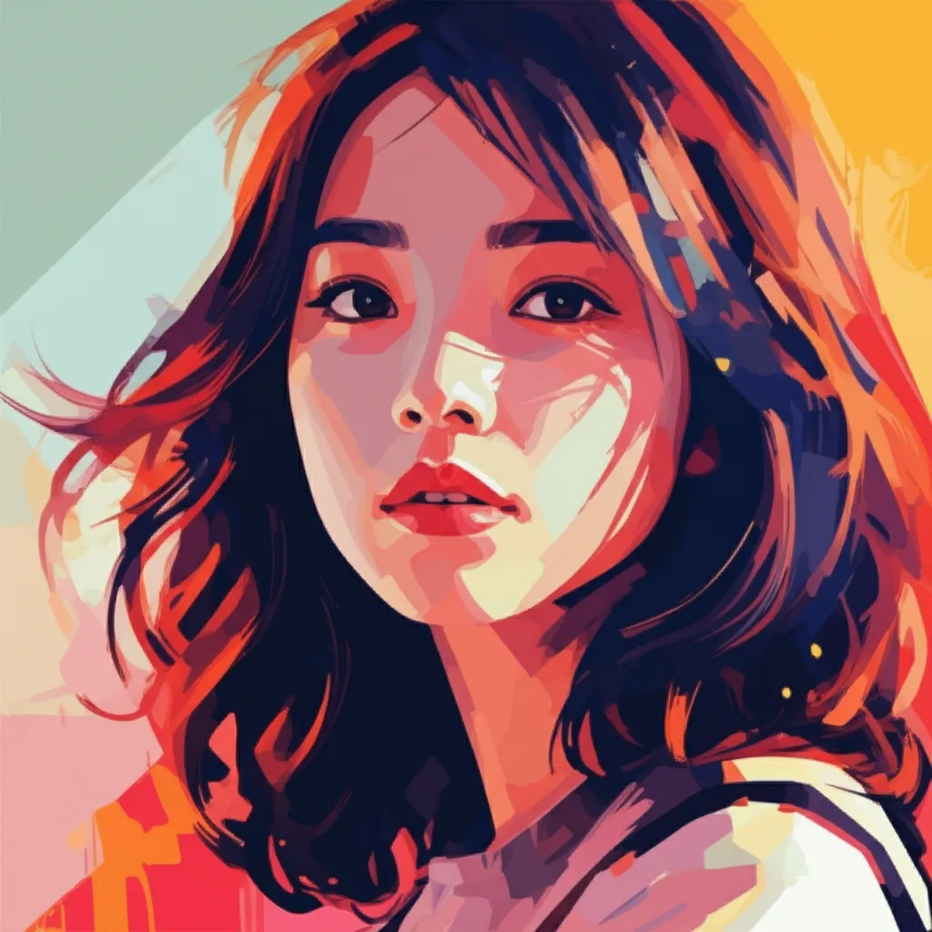 Artistic portrait of Seo-hyun Ahn