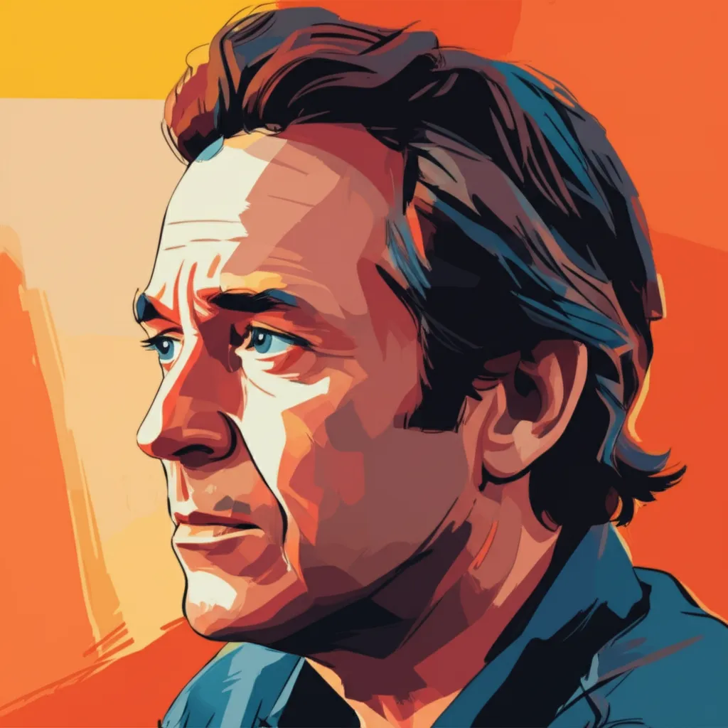 Artistic portrait of Pat Healy