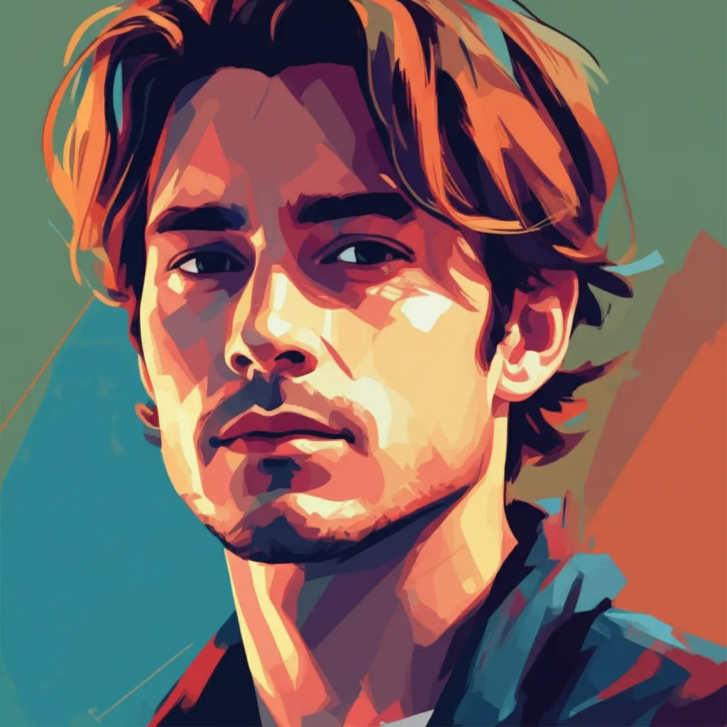 Artistic portrait of Grey Damon