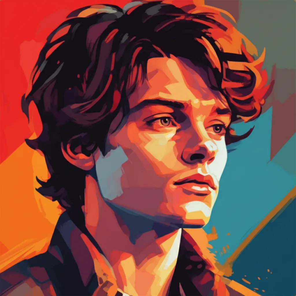 Artistic portrait of Charlie Heaton