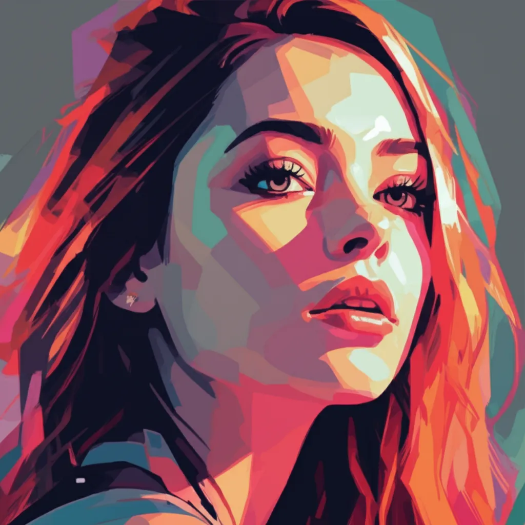 Artistic portrait of Emily Alyn Lind