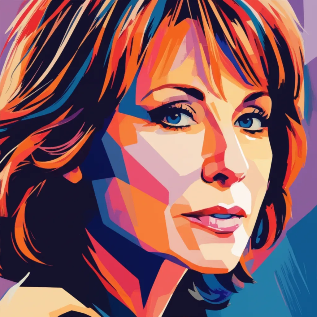 Artistic portrait of Molly Hagan