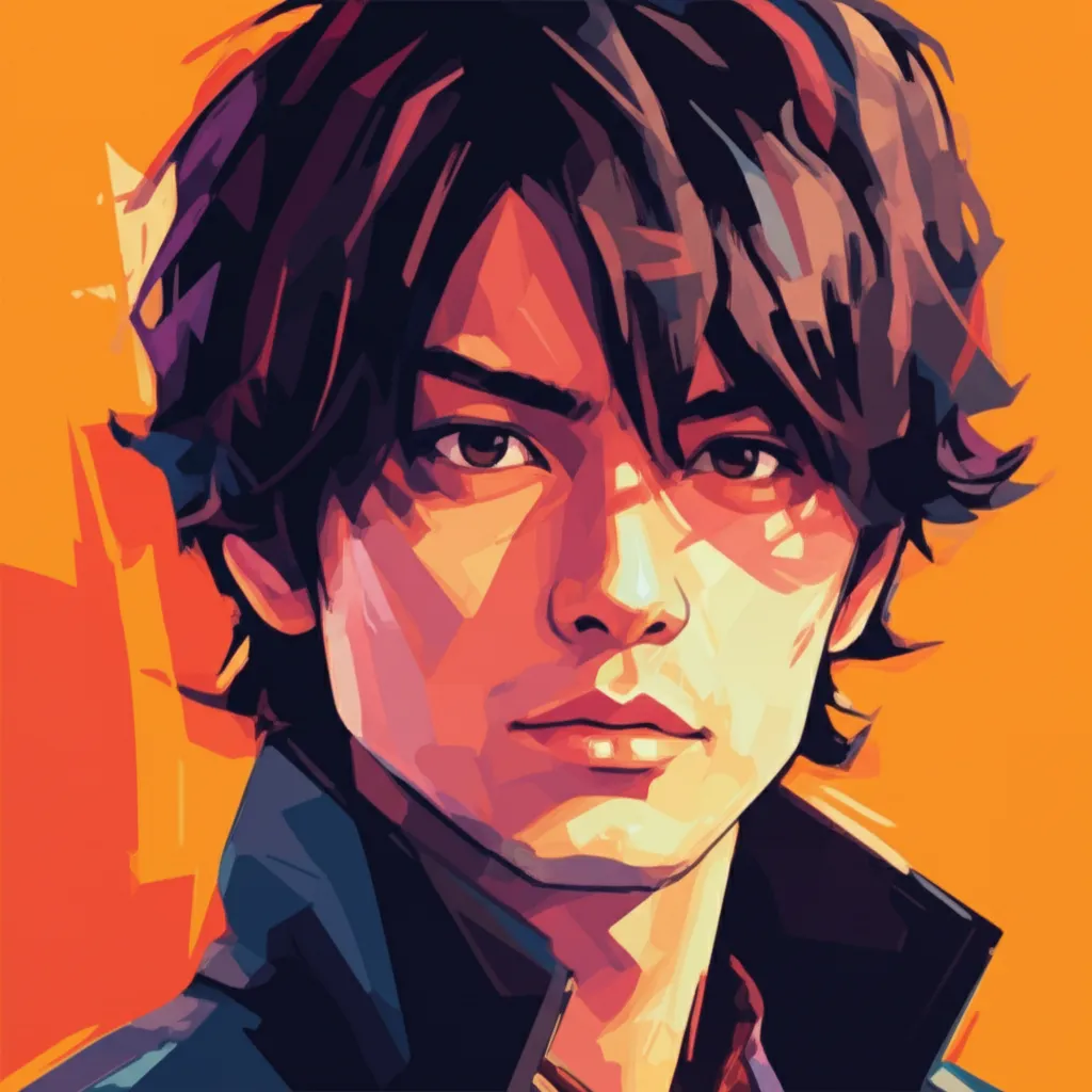 Artistic portrait of Hiroaki Iwanaga