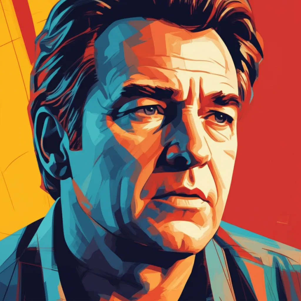 Artistic portrait of Richard Tyson