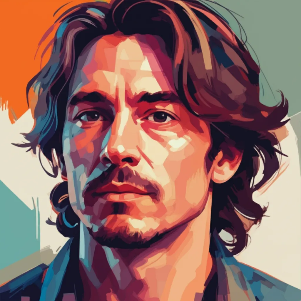 Artistic portrait of Marc Menchaca
