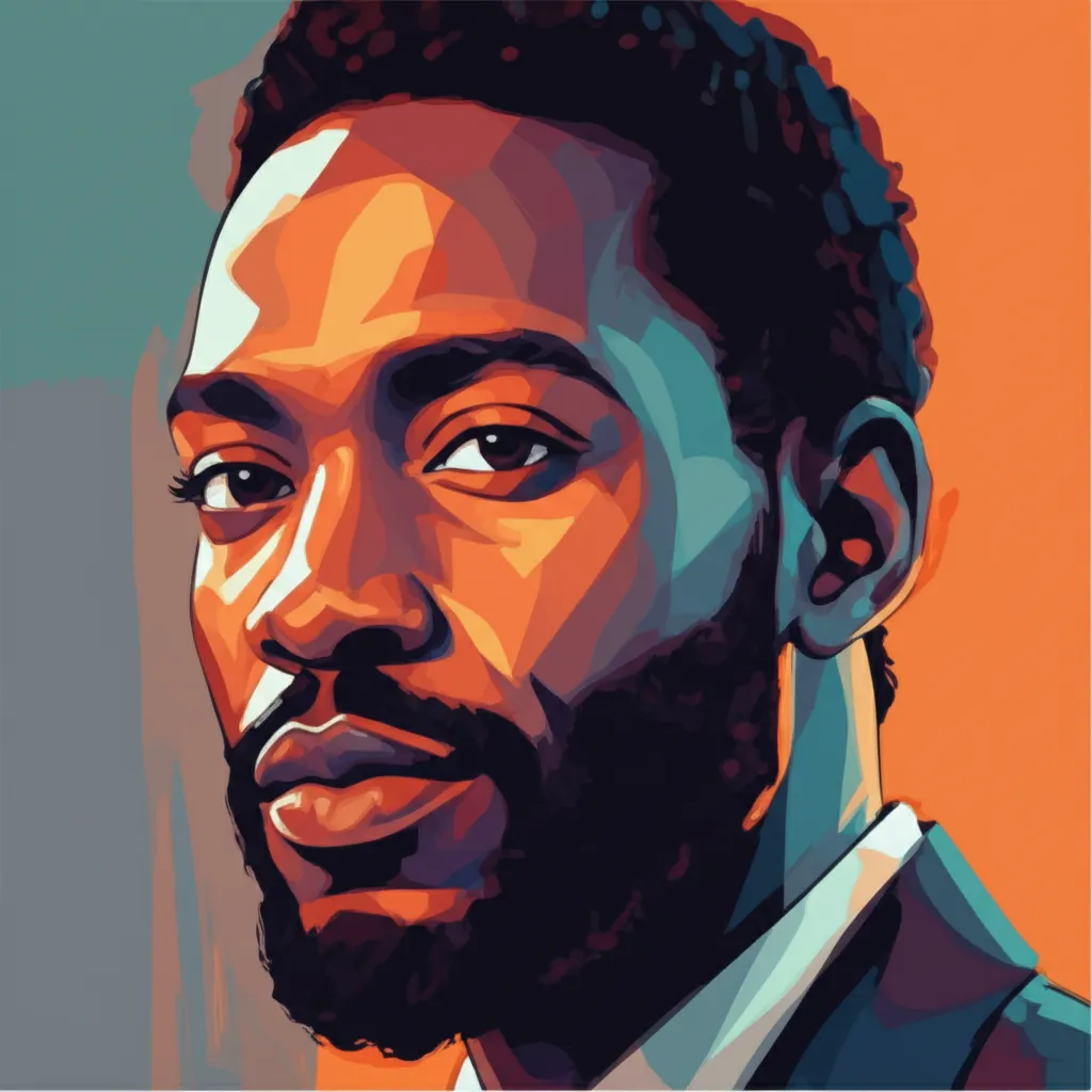 Artistic portrait of Jovan Adepo
