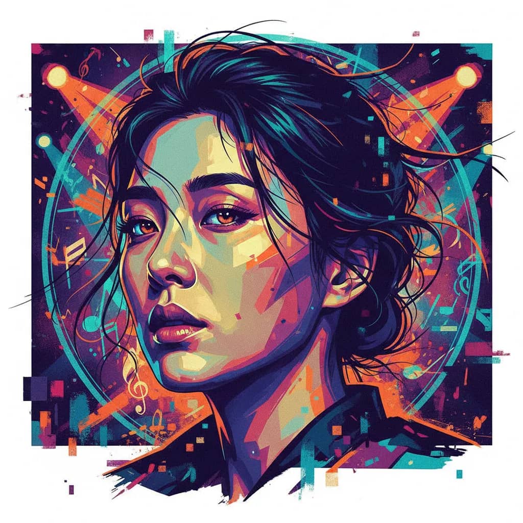 Portrait of Kim Ok-bin