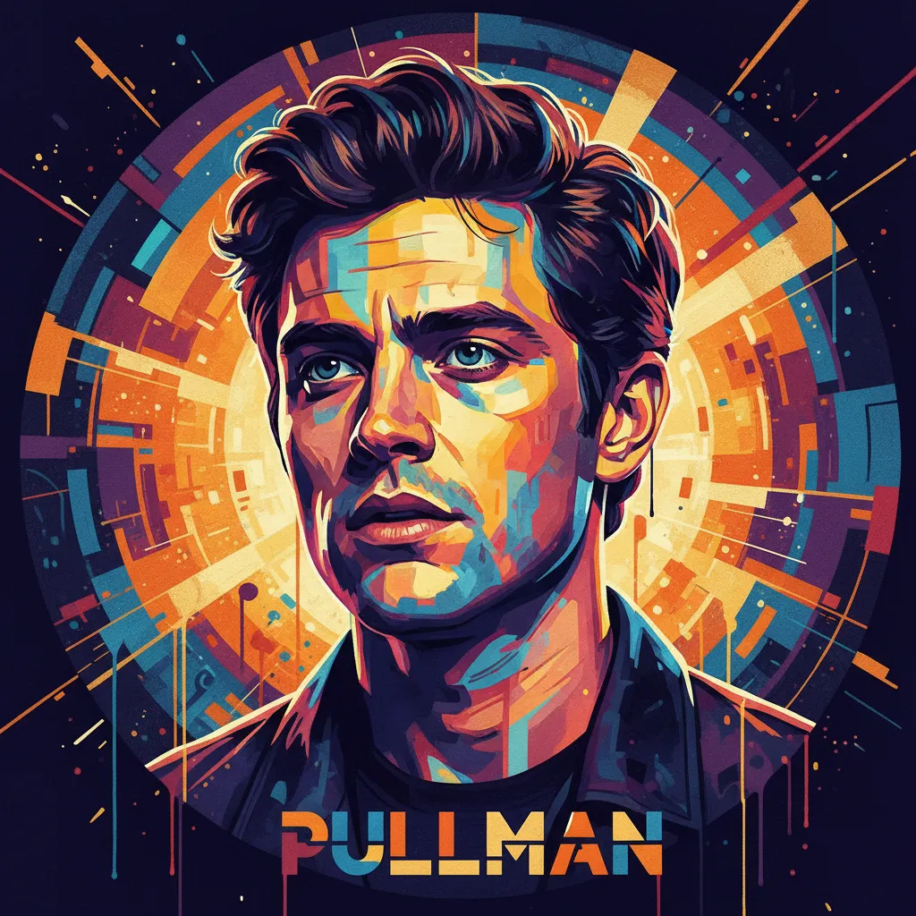 Artistic portrait of Lewis Pullman