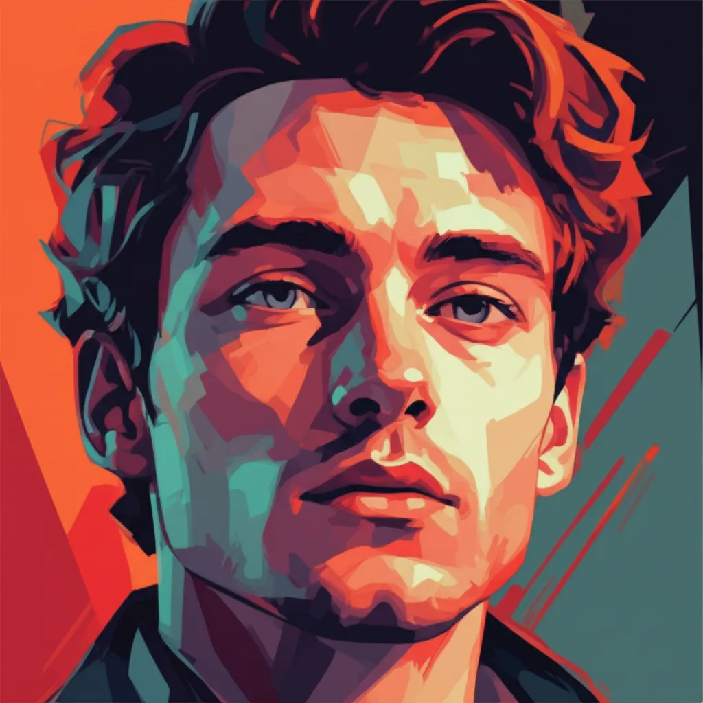Artistic portrait of Tom Prior