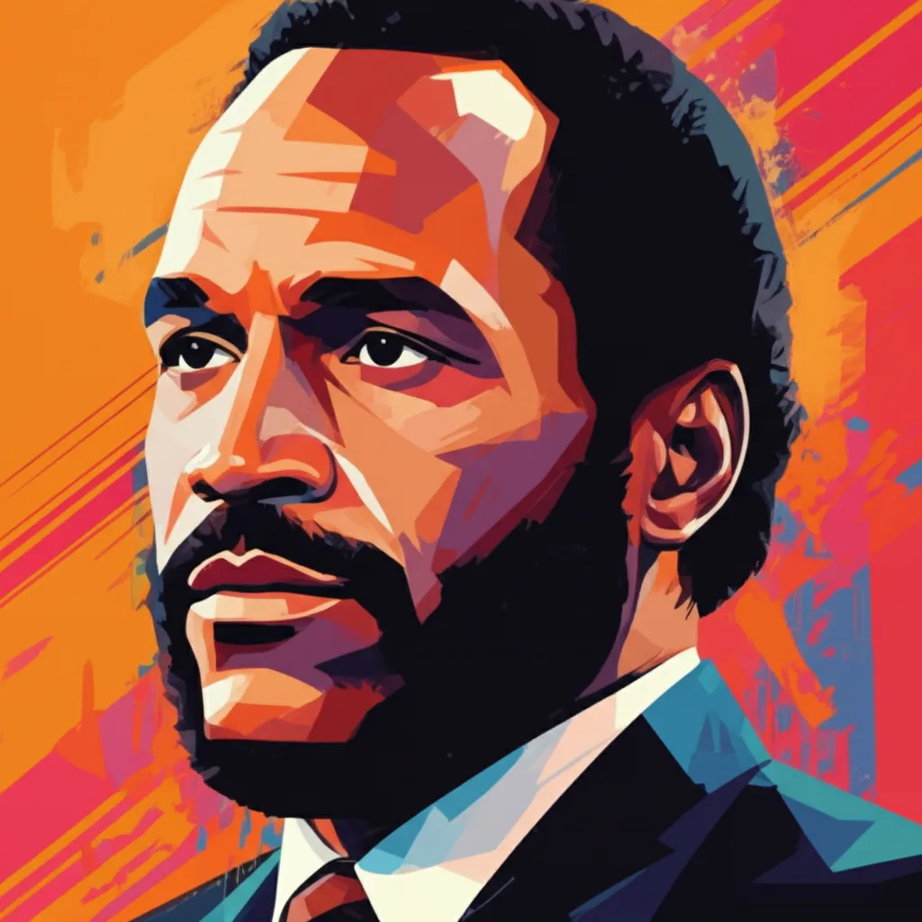 Portrait of O.J. Simpson
